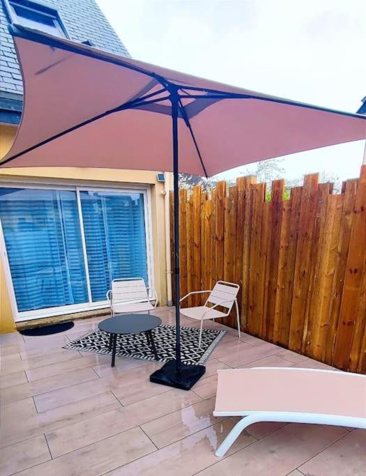 Appartement Cosy, Detente Avec Terrasse Pleurtuit Exterior photo